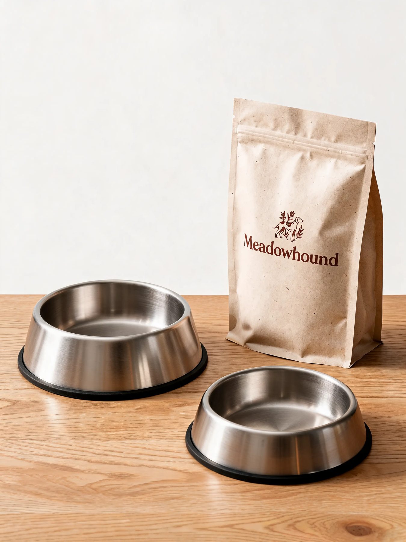 Steel Bowl Pair